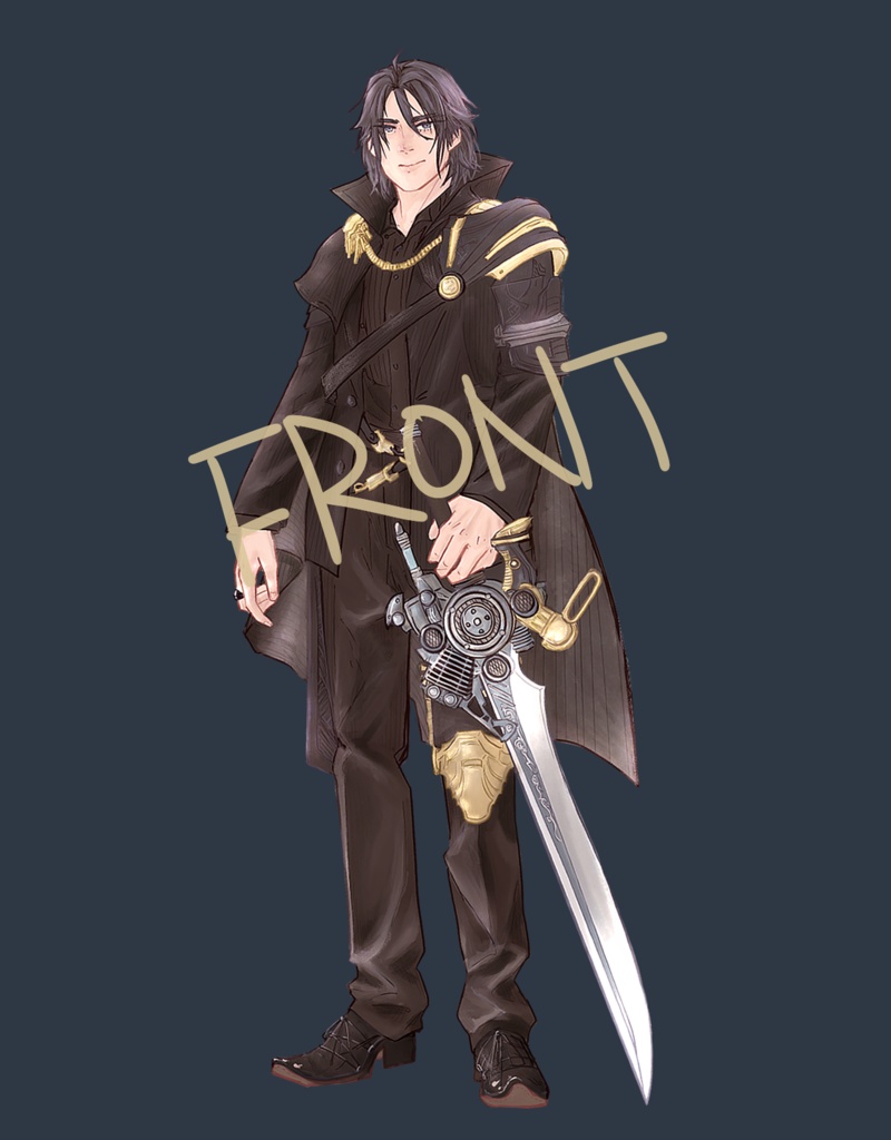 Acrylic stand No.003 (Noctis:30y/o ver.)