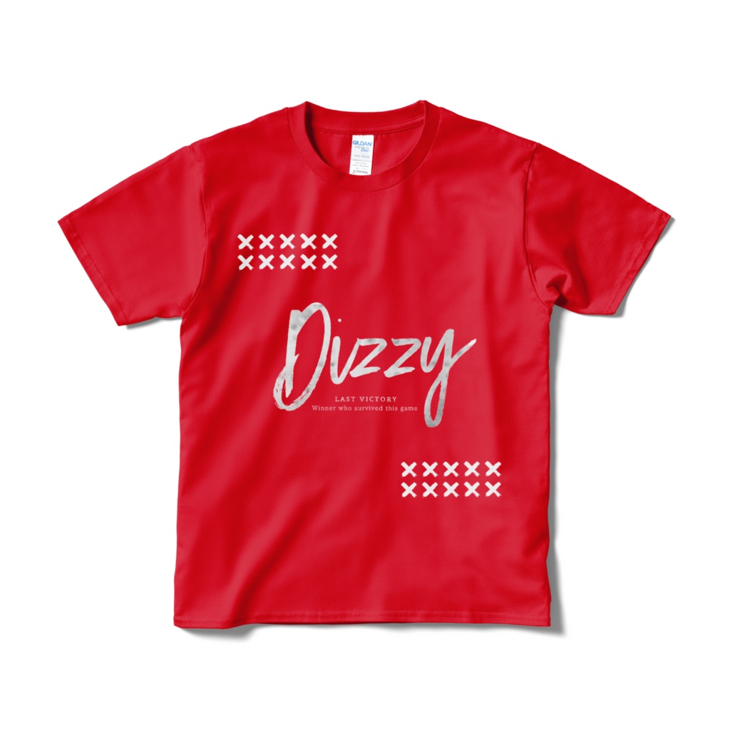 Dizzyデザイン-Tシャツ(Red)
