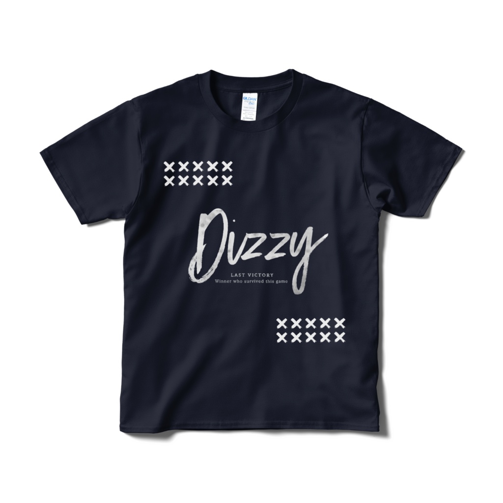 Dizzyデザイン-Tシャツ(Navy)