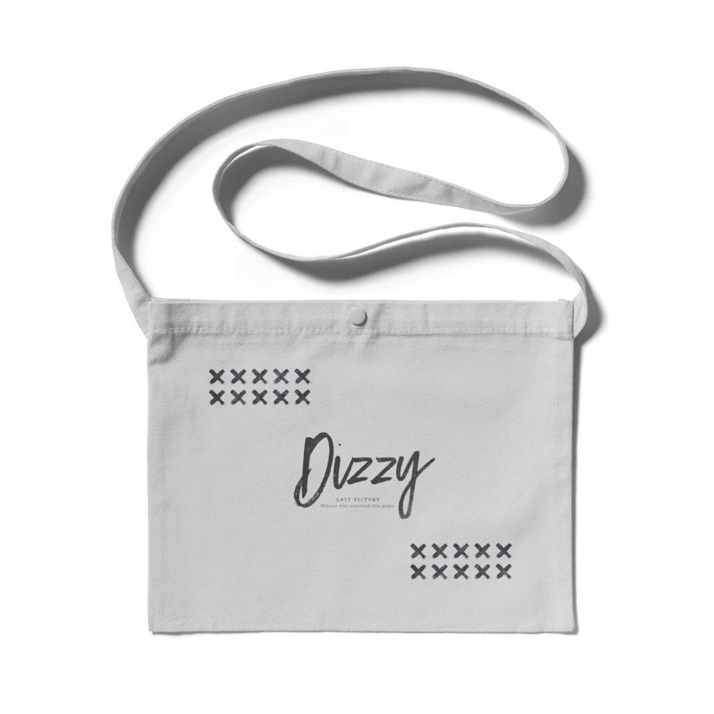 Dizzyオリジナルサコッシュ(グレー)