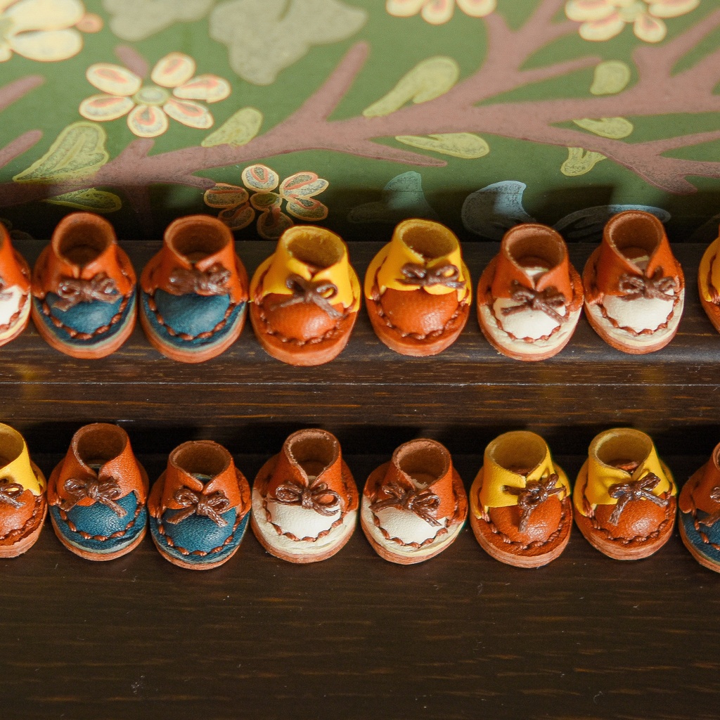 10cmぬい用 本革靴 (春の3カラー)