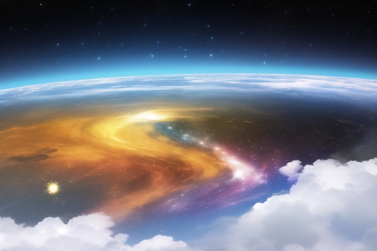 ・背景素材 宇宙 星々 地球 月 星雲のイラスト 370枚