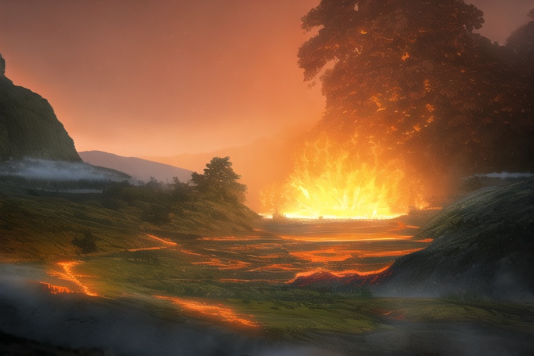 ・背景素材 火山 噴火 溶岩 マグマのイラスト 430枚