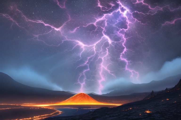 ・背景素材 火山 噴火 溶岩 マグマのイラスト 430枚