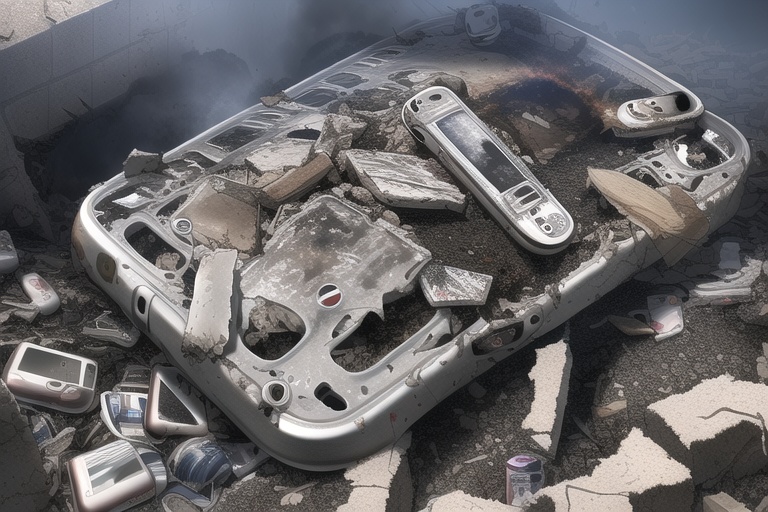 ・背景素材 破壊された都市炎上、廃墟火災のイラスト 560枚