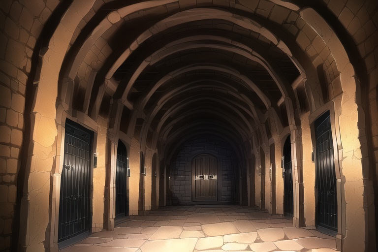 ・背景素材 ダンジョン 洞窟 宝箱( Dungeons_and_caves Treasure Chest)のイラスト 590枚