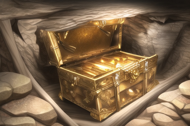 ・背景素材 ダンジョン 洞窟 宝箱( Dungeons_and_caves Treasure Chest)のイラスト 590枚