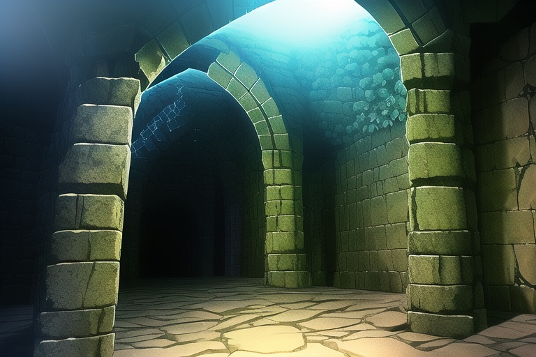 ・背景素材 ダンジョン 洞窟 宝箱( Dungeons_and_caves Treasure Chest)のイラスト 590枚