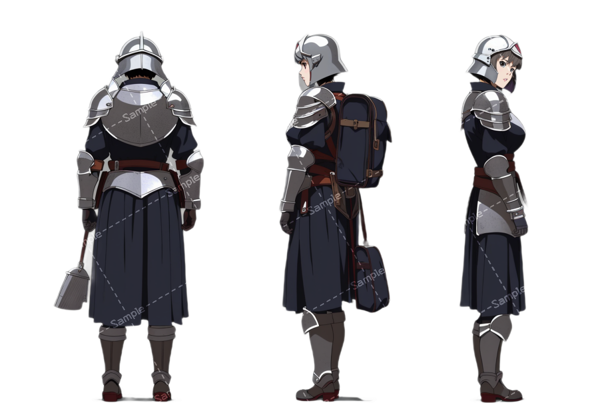 【デザイン資料集】騎士 knight デザインコレクション [A] - wasabi-vaio - BOOTH