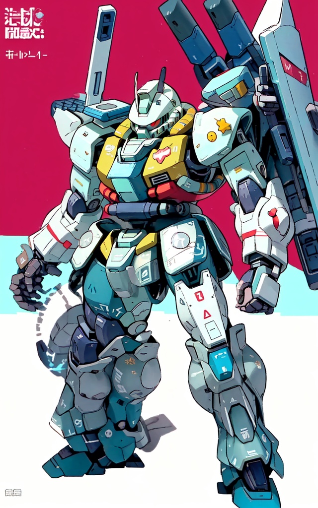 Stable Diffusion 技術検証 10 ザク モビルスーツ pixelart