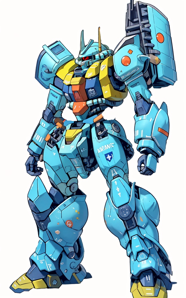 Stable Diffusion 技術検証 10 ザク モビルスーツ pixelart