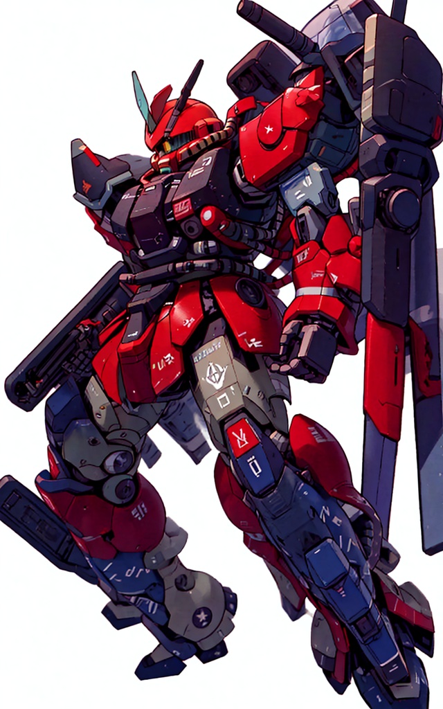 Stable Diffusion 技術検証 10 ザク モビルスーツ pixelart