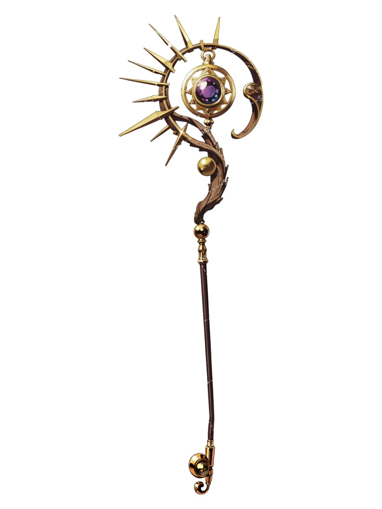 【デザイン資料集】魔法の杖・魔法のステッキ デザインコレクション