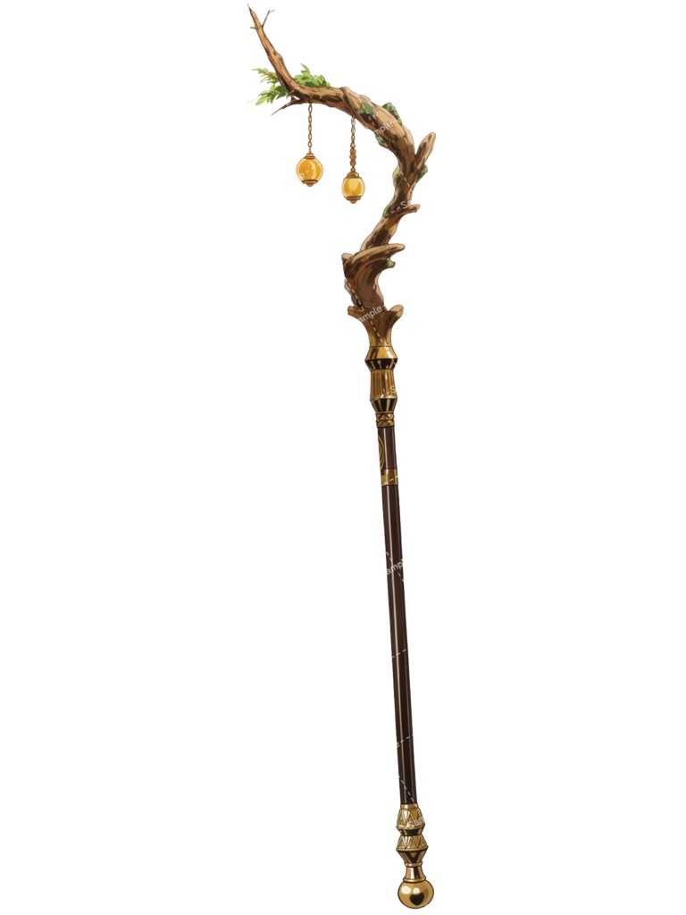 【デザイン資料集】魔法の杖・魔法のステッキ デザインコレクション