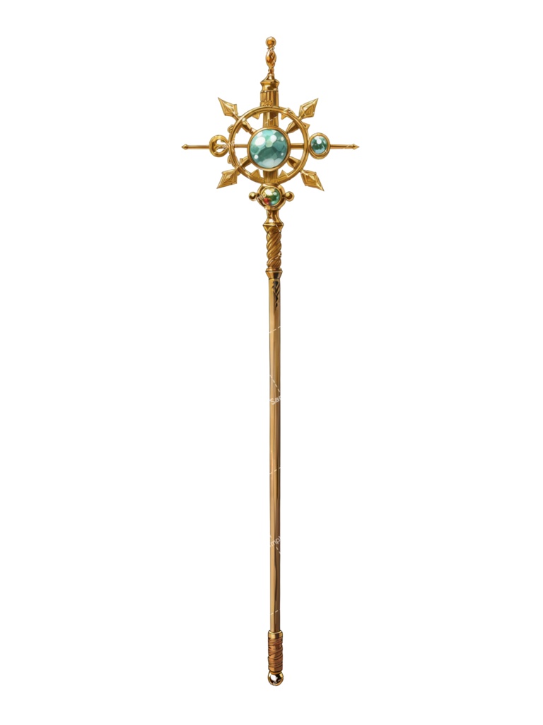 【デザイン資料集】魔法の杖・魔法のステッキ デザインコレクション