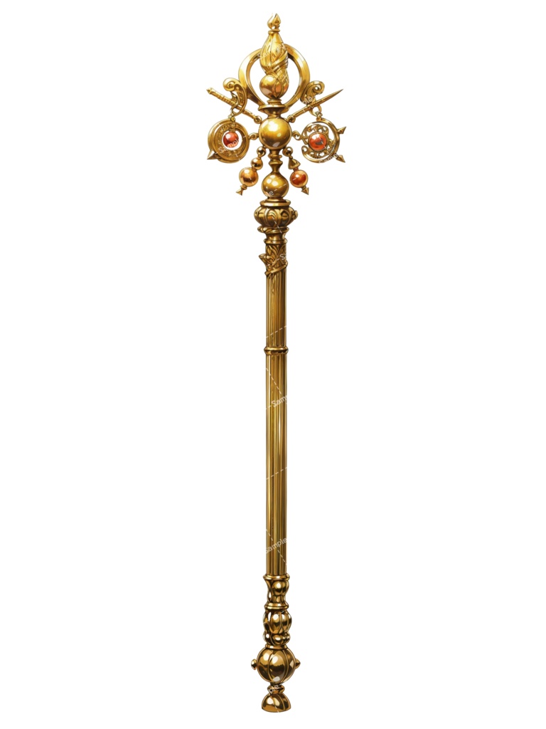 【デザイン資料集】魔法の杖・魔法のステッキ デザインコレクション