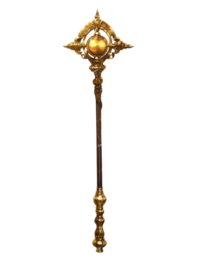 【デザイン資料集】魔法の杖・魔法のステッキ デザインコレクション