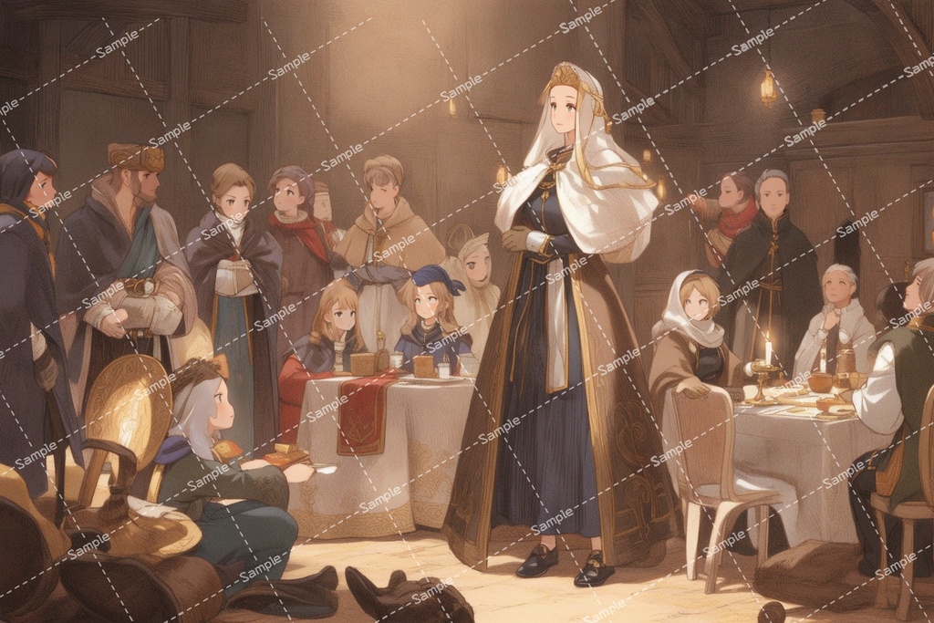 Stable Diffusion 技術検証 -シェーディングテスト-