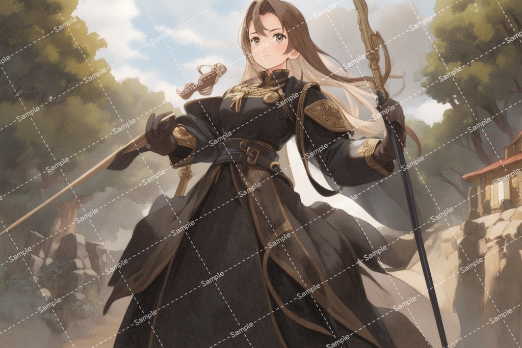 Stable Diffusion 技術検証 -シェーディングテスト-