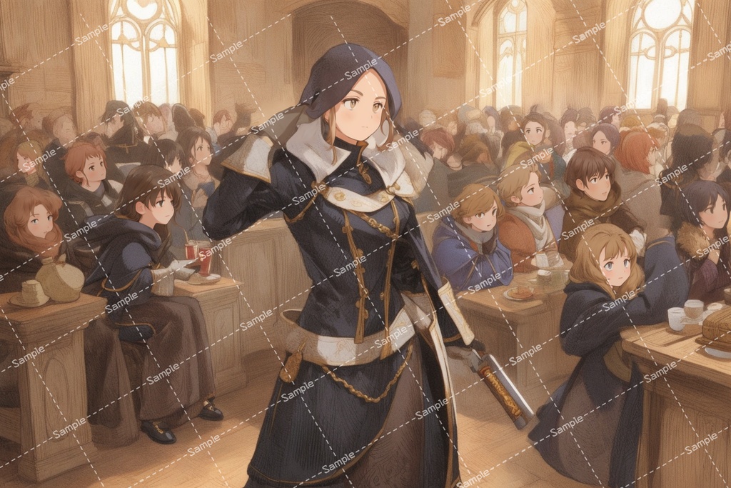 Stable Diffusion 技術検証 -シェーディングテスト-