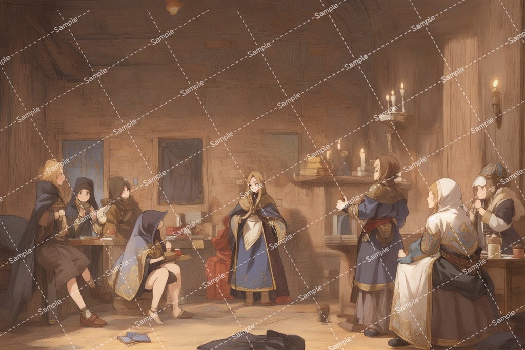 Stable Diffusion 技術検証 -シェーディングテスト-