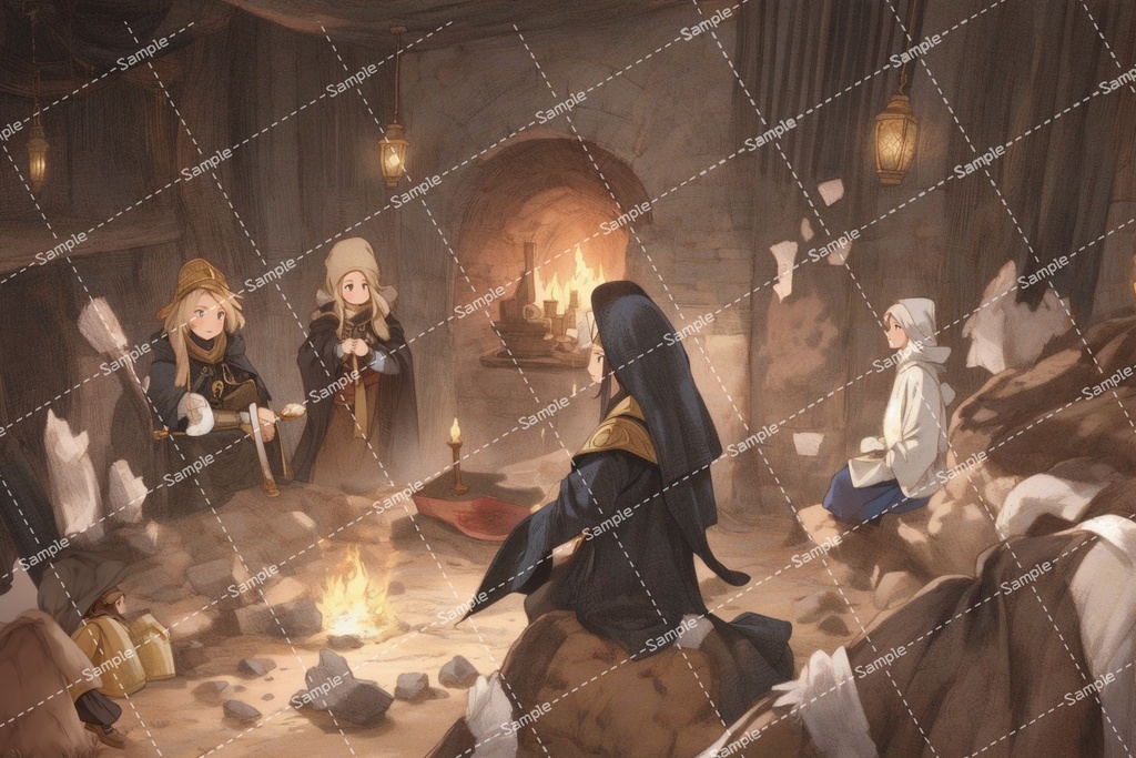 Stable Diffusion 技術検証 -シェーディングテスト-