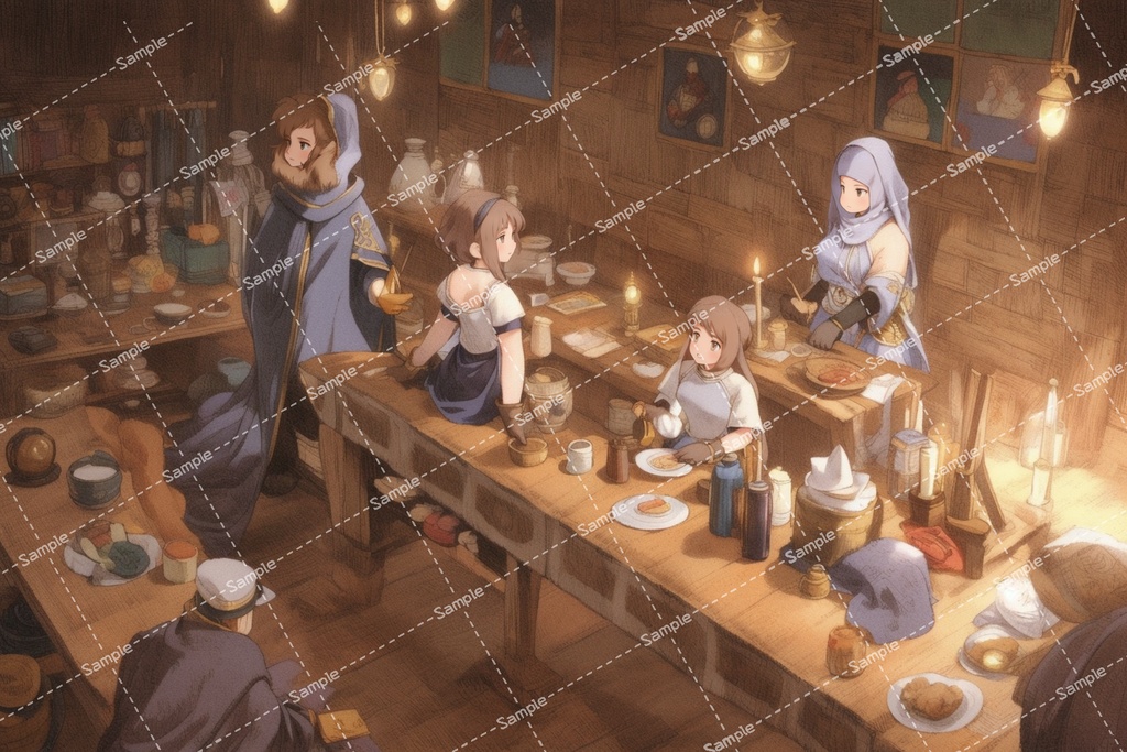 Stable Diffusion 技術検証 -シェーディングテスト-