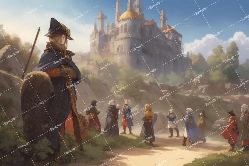 Stable Diffusion 技術検証 -シェーディングテスト-