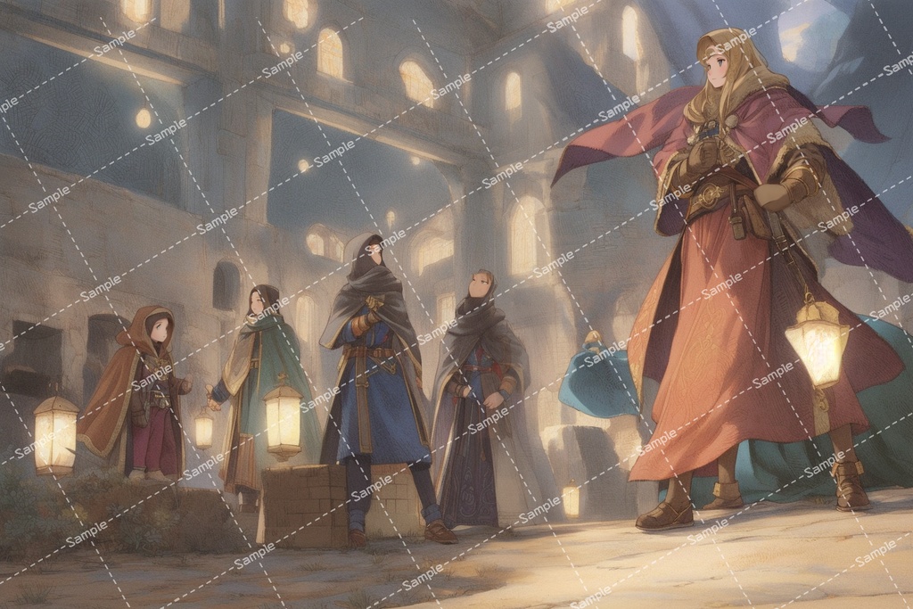 Stable Diffusion 技術検証 -シェーディングテスト-