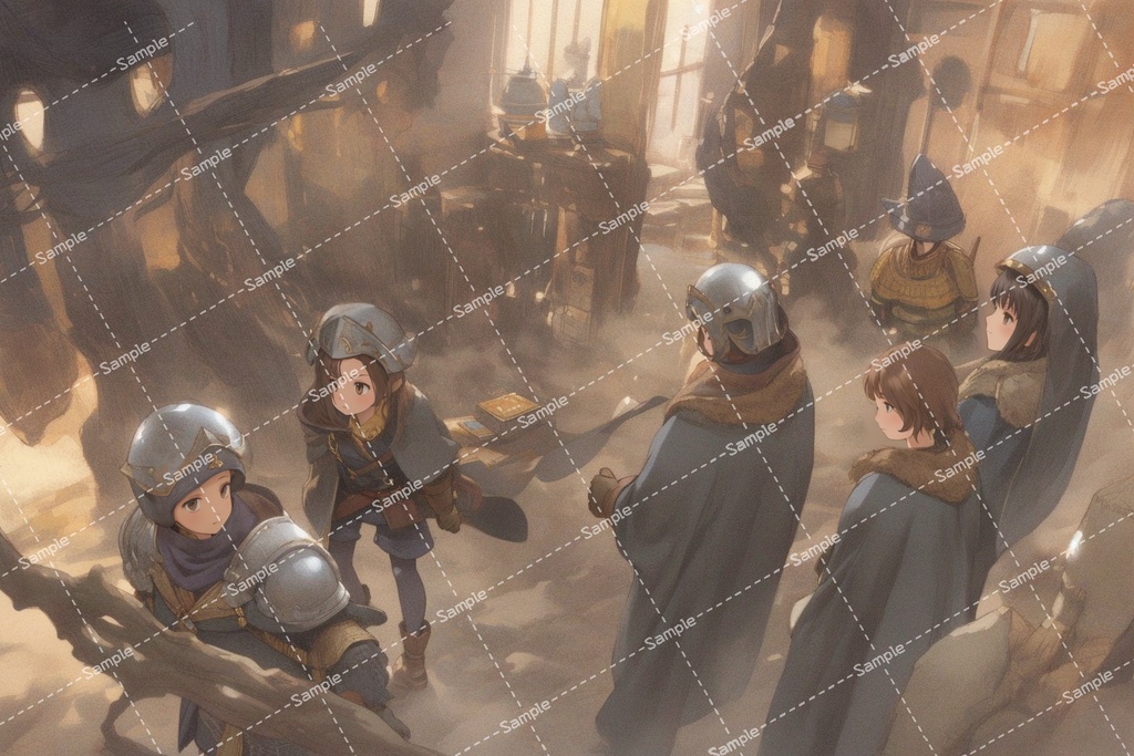 Stable Diffusion 技術検証 -シェーディングテスト-