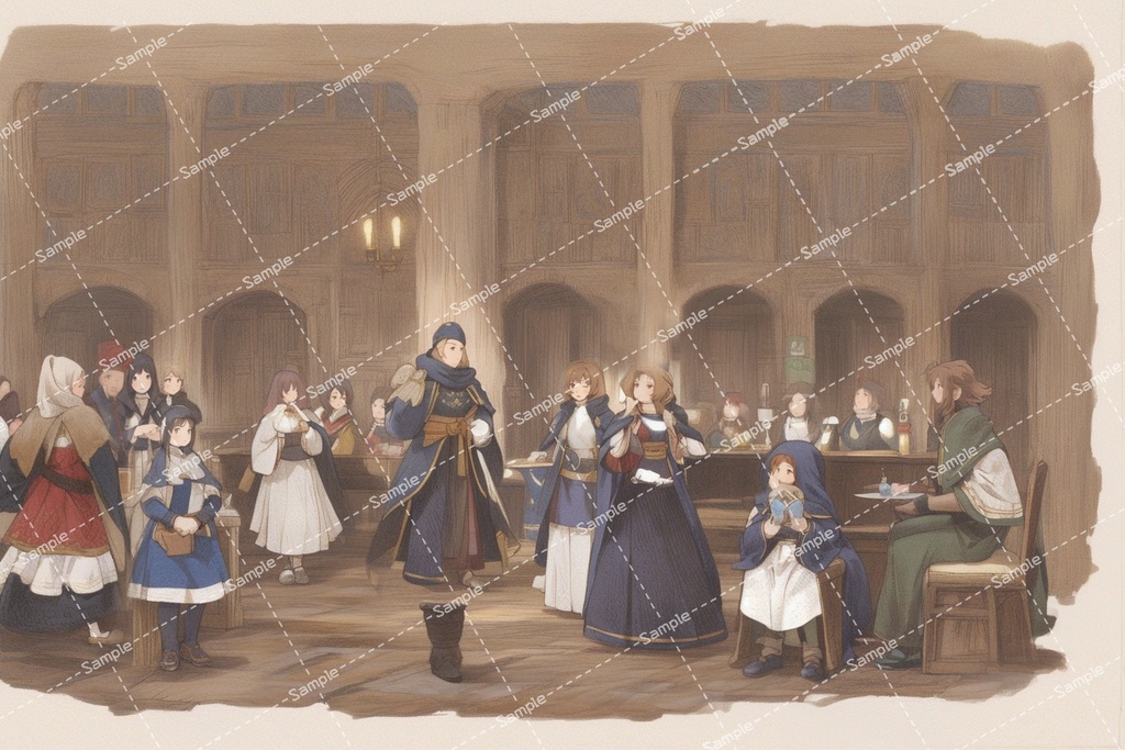 Stable Diffusion 技術検証 -シェーディングテスト-