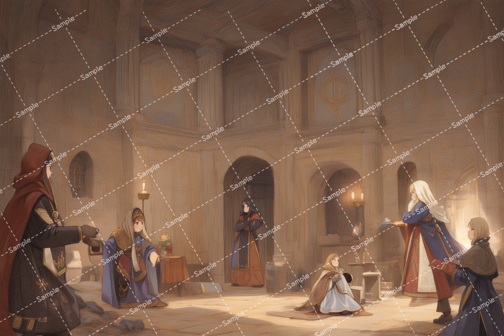 Stable Diffusion 技術検証 -シェーディングテスト-