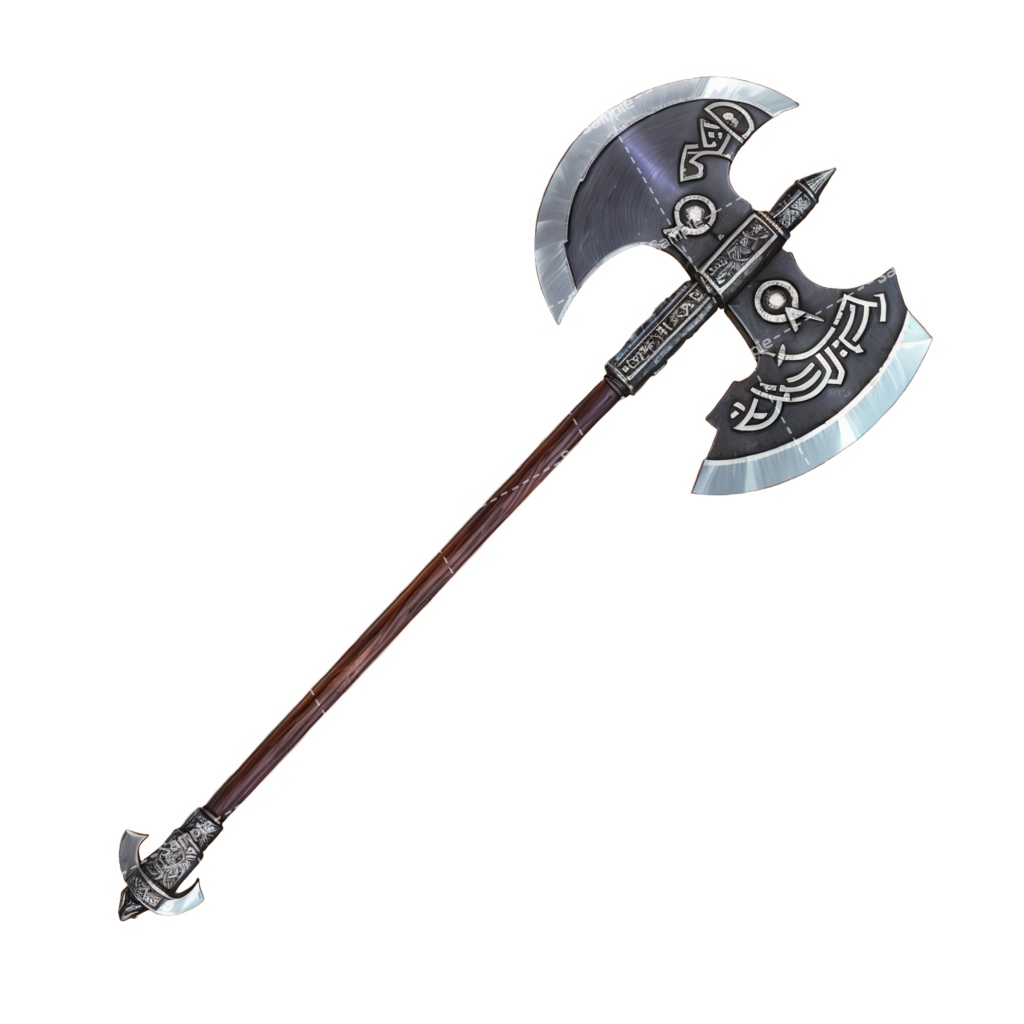 【デザイン資料集】 斧/バトルアックス デザインコレクション