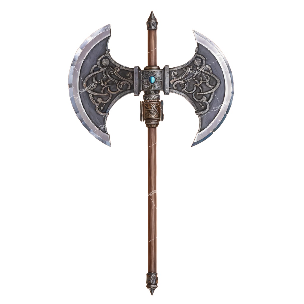 【デザイン資料集】 斧/バトルアックス デザインコレクション