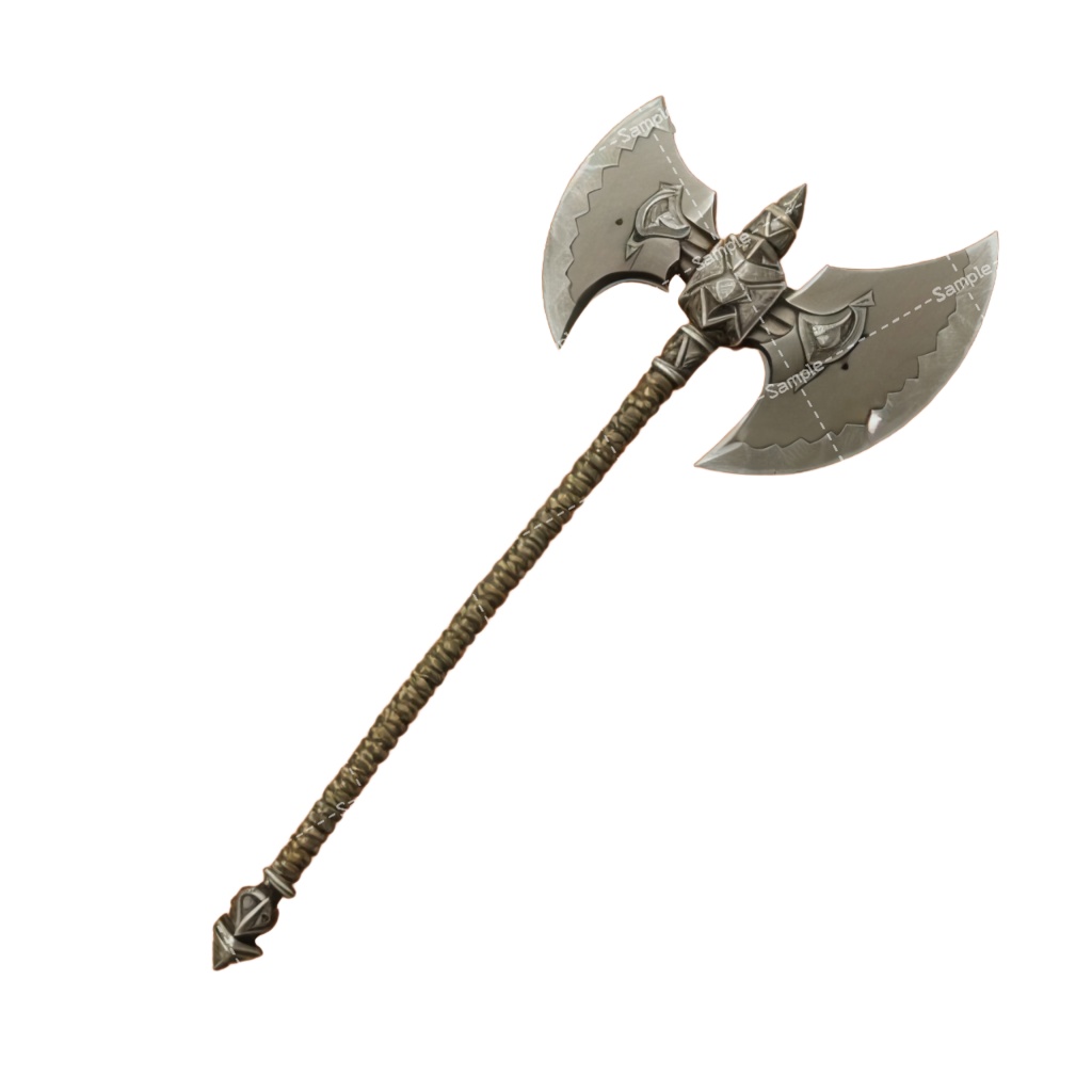 【デザイン資料集】 斧/バトルアックス デザインコレクション