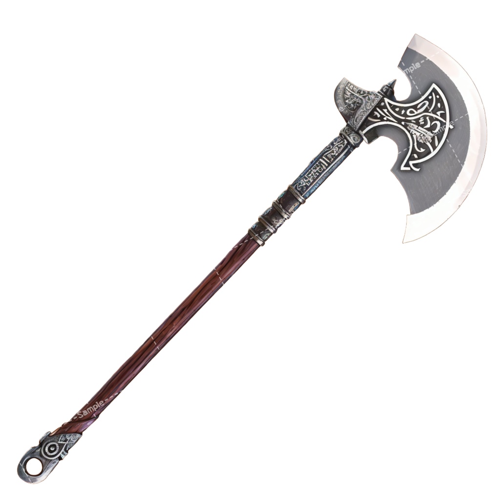 【デザイン資料集】 斧/バトルアックス デザインコレクション