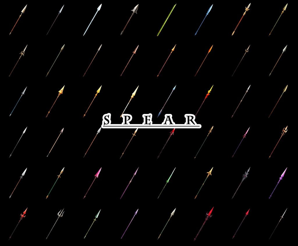 【デザイン資料集】武器・防具 ver1 デザインコレクション