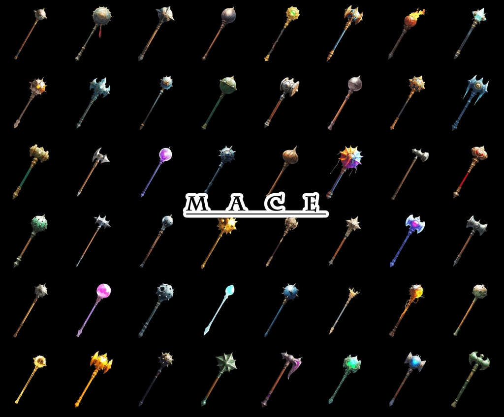 【デザイン資料集】武器・防具 ver1 デザインコレクション