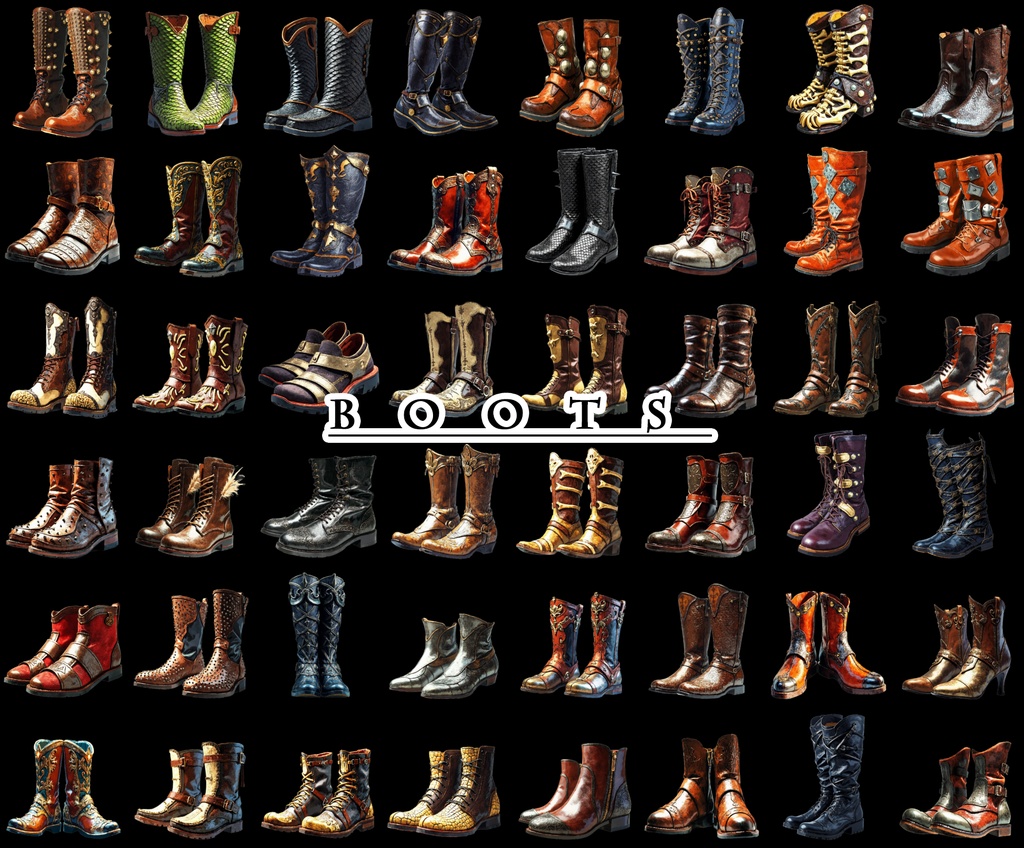 【デザイン資料集】武器・防具 ver1 デザインコレクション