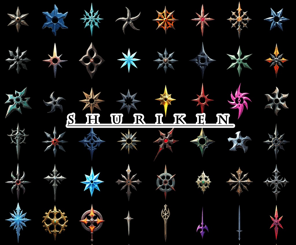 【デザイン資料集】武器・防具 ver1 デザインコレクション