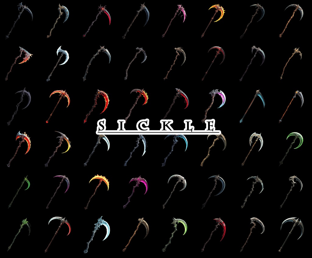 【デザイン資料集】武器・防具 ver1 デザインコレクション