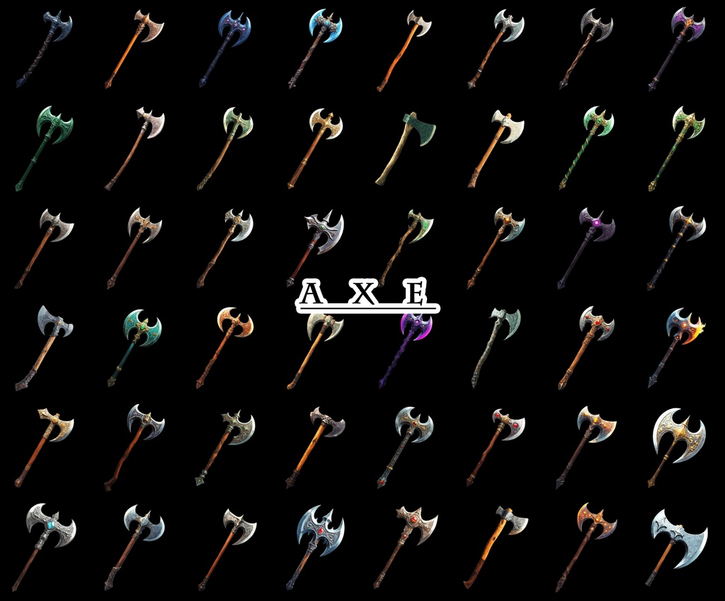 【デザイン資料集】武器・防具 ver1 デザインコレクション