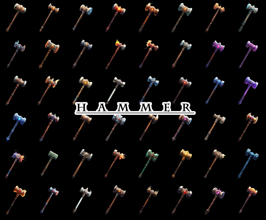 【デザイン資料集】武器・防具 ver1 デザインコレクション