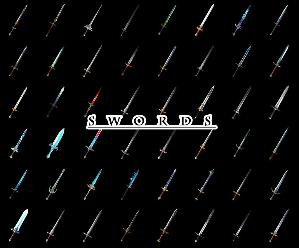 【デザイン資料集】武器・防具 ver1 デザインコレクション