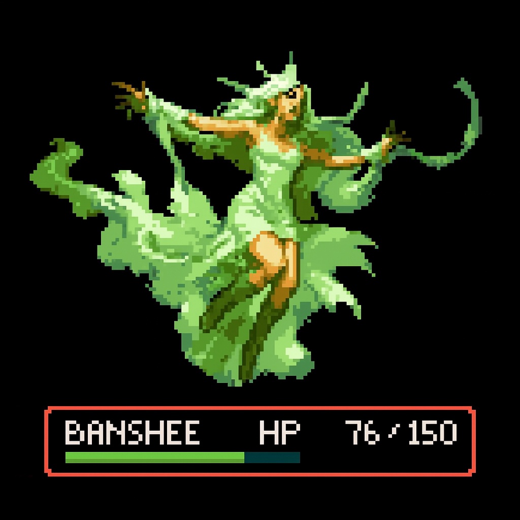 【デザイン資料集】ドット絵 モンスター ver1