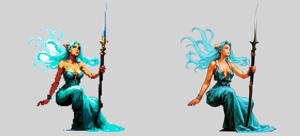 【デザイン資料集】ドット絵 + ノーマルアートモンスターA ver1 ←★!!データ追加