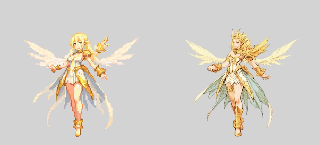 【デザイン資料集】ドット絵 + ノーマルアートモンスターA ver1 ←★!!データ追加