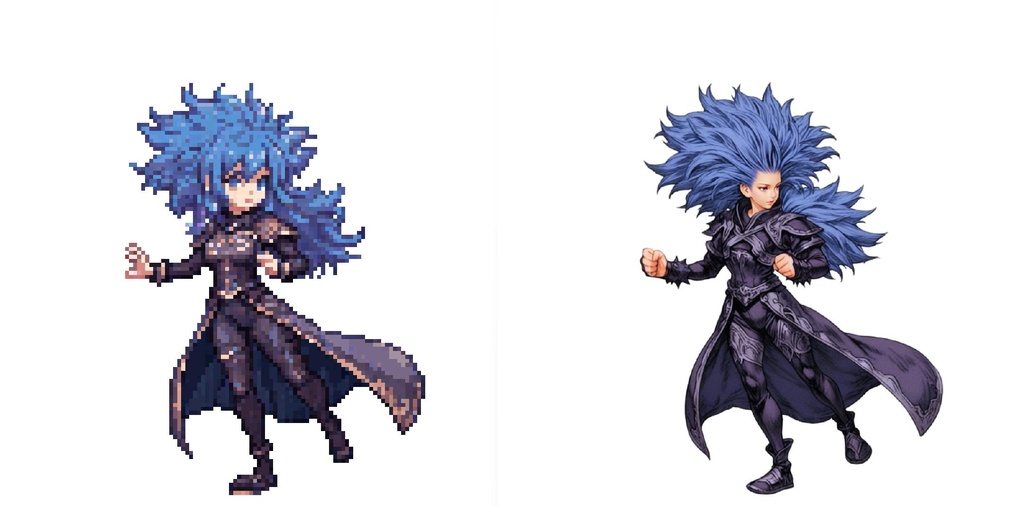 【デザイン資料集】ドット絵 + ノーマルアートモンスターB ver1 ←★!!データ追加