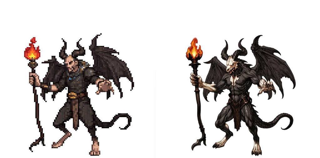 【デザイン資料集】ドット絵 + ノーマルアートモンスターB ver1 ←★!!データ追加