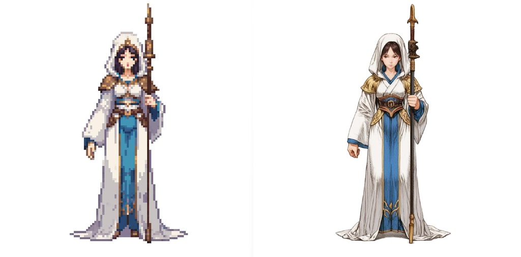 【デザイン資料集】ドット絵 + ノーマルアートモンスターB ver1 ←★!!データ追加